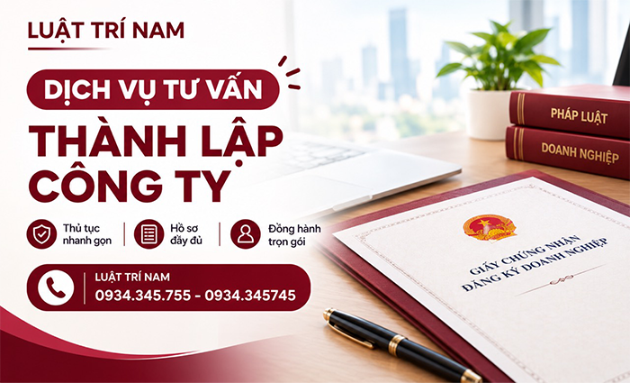 Bảng giá dịch vụ thành lập công ty trọn gói mới nhất